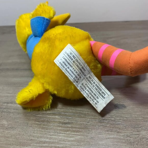 1983 Big Bird Sesame Street Plush Doll by Playskool Mini Stuffed Animal - Picture 4 of 5